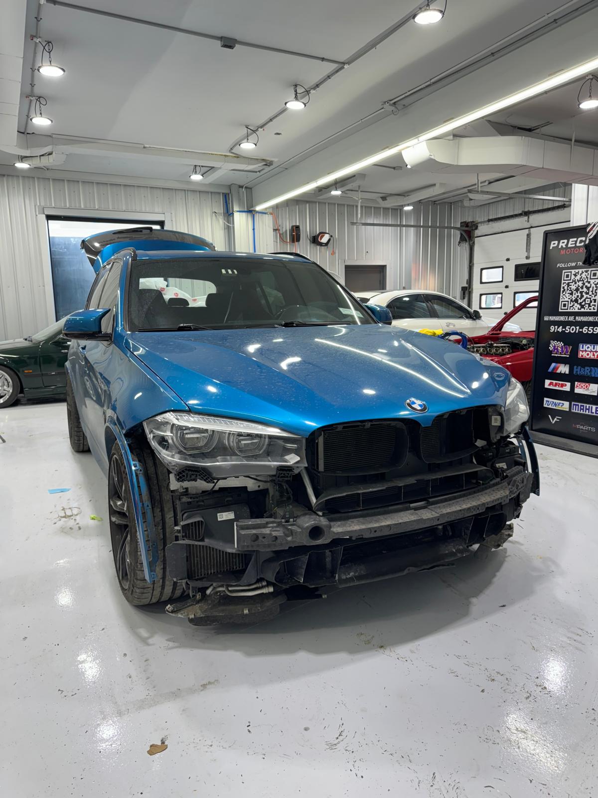 BMW X5 M - Front End Collision - Collision Repair